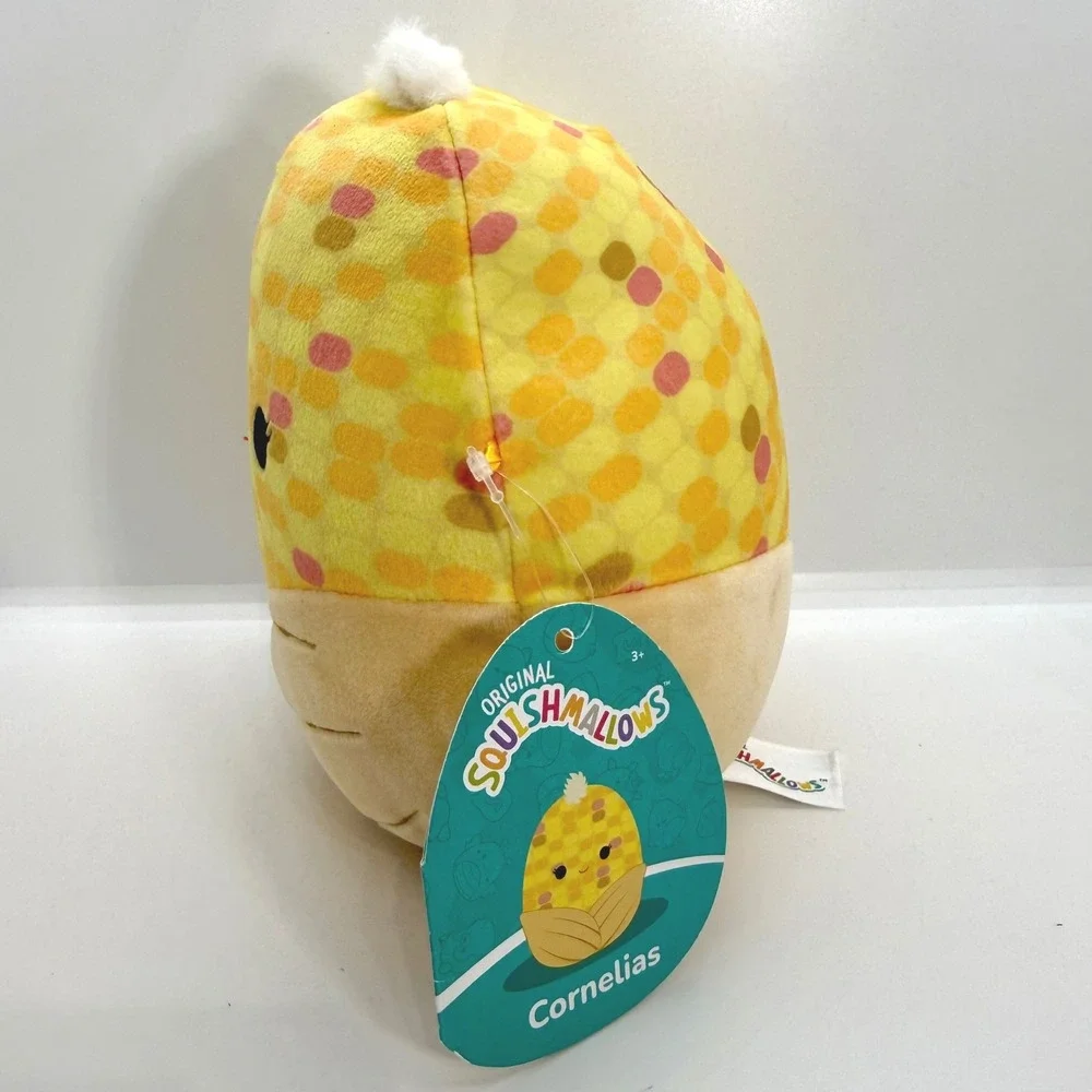 Squishmallows 7 Inch Cornelias the Corn Plush‎ Kellytoy 2022 Yellow Stuffed Toy